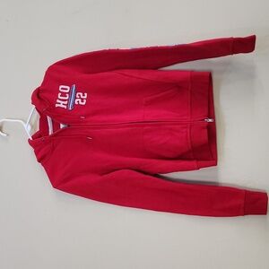 Hollister Women's Red Hoddie Size L